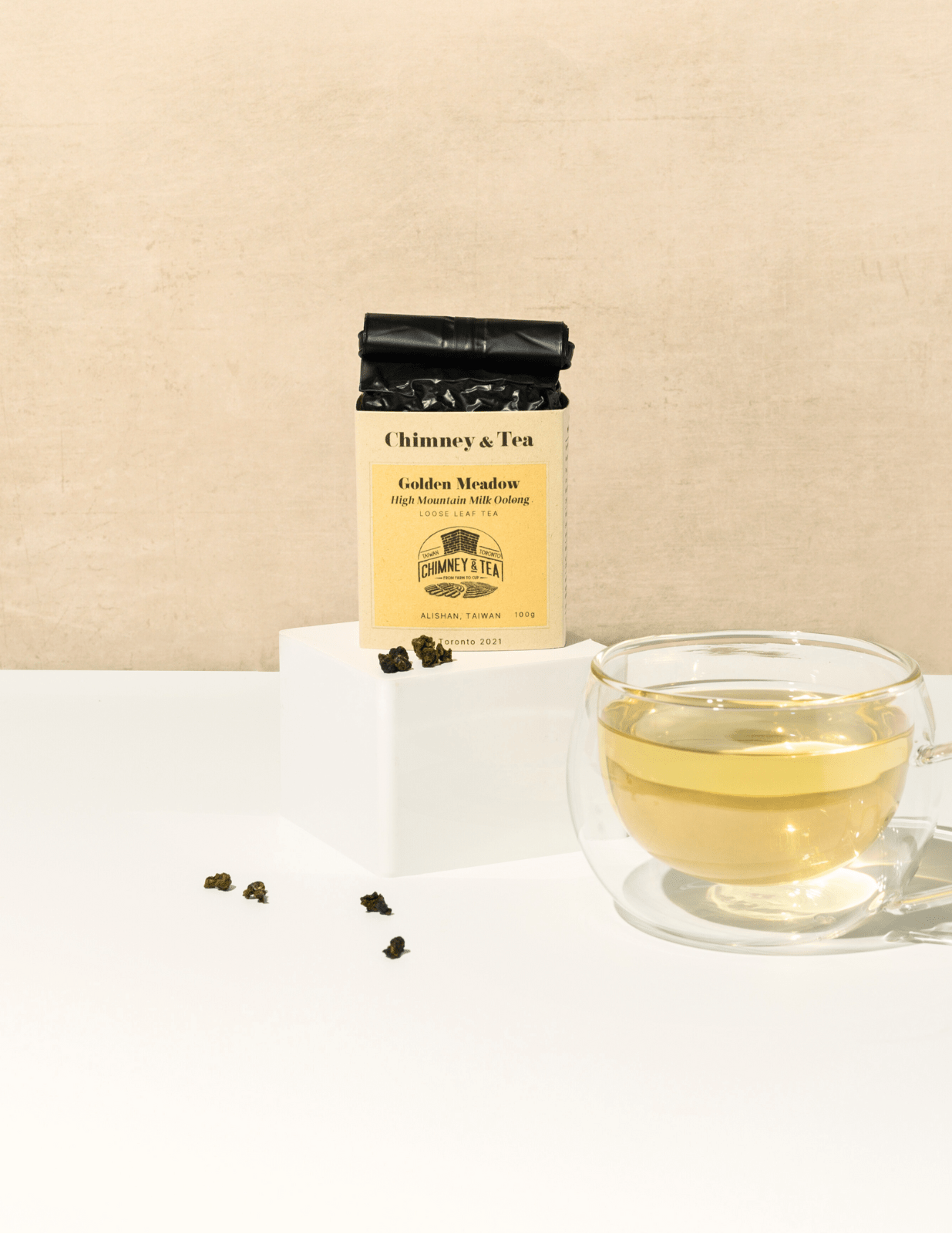 Hario Cold Brew Tea Bundle 750ml + 2 Alishan Oolong Tea