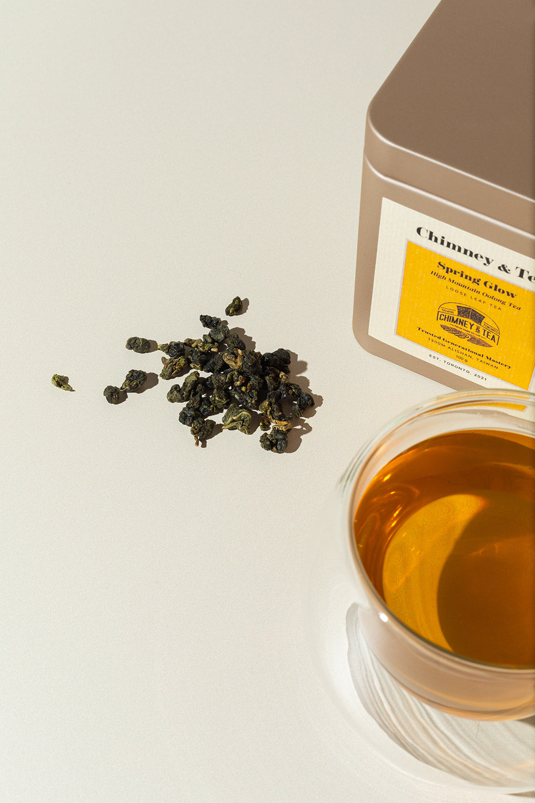 Best Seller | Spring Glow High Mountain Oolong Tea | 100g Loose Leaf Tea